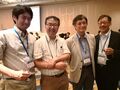 Jul. 2018 JNSS Meeting Kobe. With Drs. Okuno, Hagiwara, and Iwatsubo.